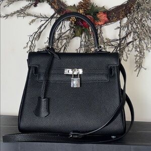 Genuine Leather black 25